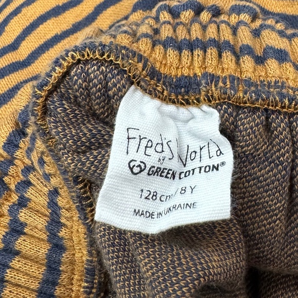 Fred's World Night Blue Stripe Organic Cotton Skirt - Picture 2 of 2